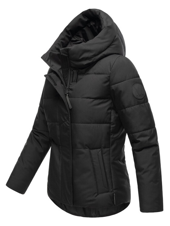 Marikoo Marikoo Kurtka zimowa Elira Czarny Regular Fit