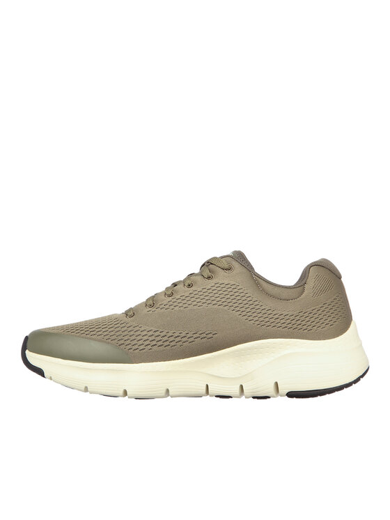 Skechers Skechers Sneakersy 232040-OLV Zielony ciemny