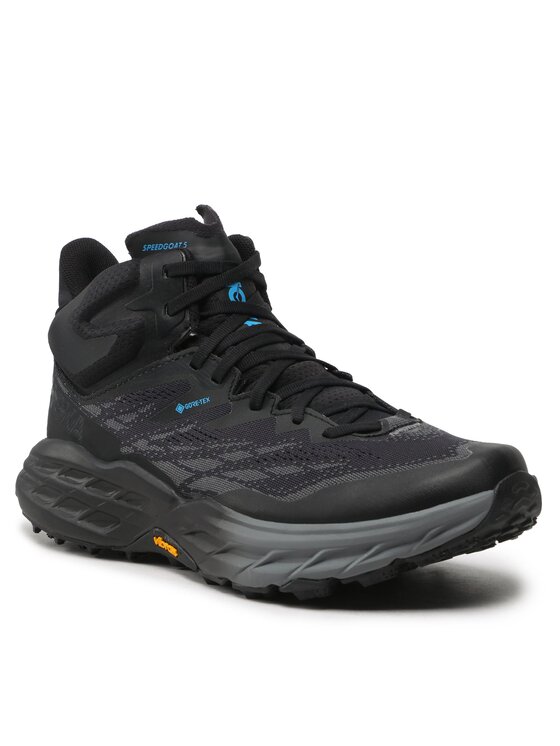 Hoka Hoka Παπούτσια πεζοπορίας Speedgoat 5 Mid Gtx GORE-TEX1127918 Μαύρο