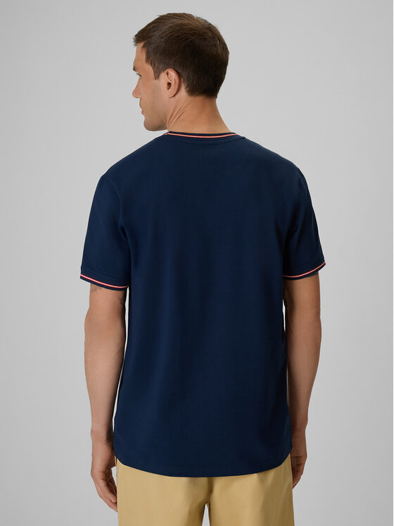 4F 4F T-Shirt LAKESIDE ESCAPE Granatowy Regular Fit
