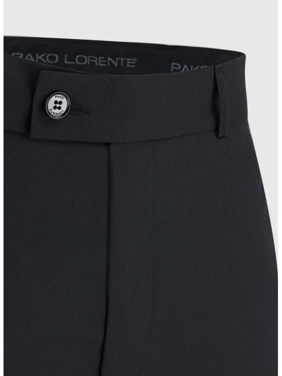 Pako Lorente Pako Lorente Spodnie garniturowe P000B-6G-001 Czarny Slim Fit