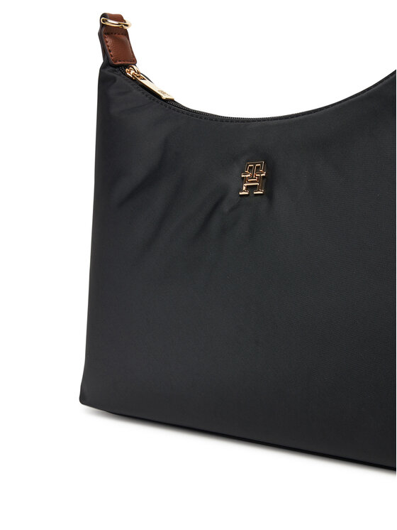 Tommy Hilfiger Tommy Hilfiger Torbica Popette Shoulder Bag AW0AW17937 Crna