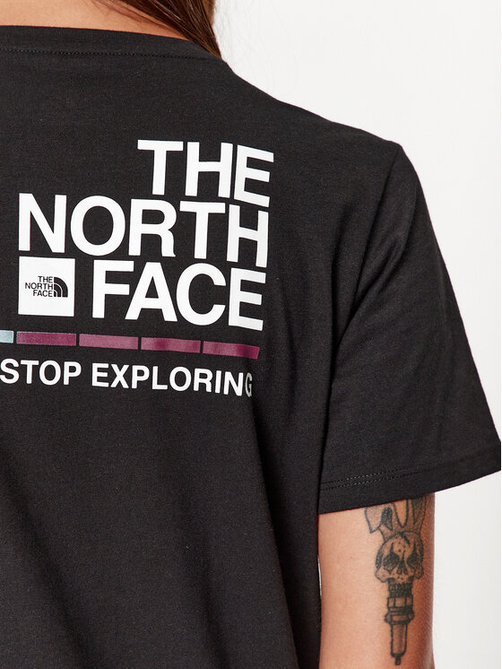 The North Face The North Face T-Shirt Foundation Graphic NF0A86XN Černá Regular Fit