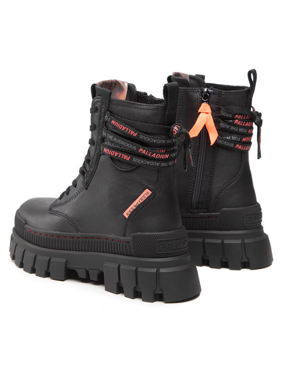 Palladium Palladium Schnürstiefeletten Revolt Boot Lth 97240-010-M Schwarz