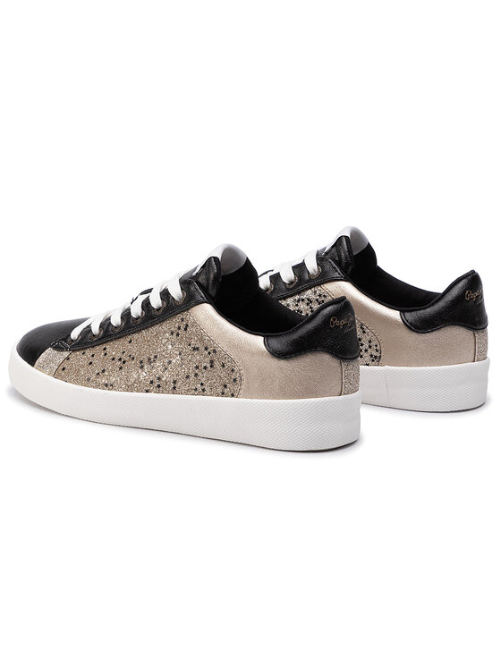 Pepe Jeans Pepe Jeans Laisvalaikio batai Kioto Stars PLS30850 Auksinė