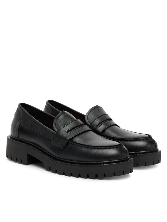 Marc O'Polo Marc O'Polo Chunky loafers SS2M3011 Nero