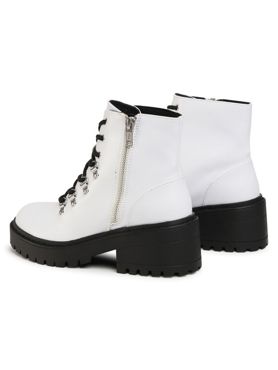 Skechers Skechers Trapery Weekend Best 49058/WHT Biały