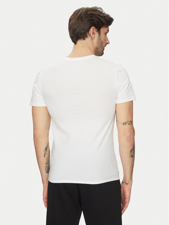 Lacoste Lacoste Marškinėlių komplektas TH9007 Balta Slim Fit