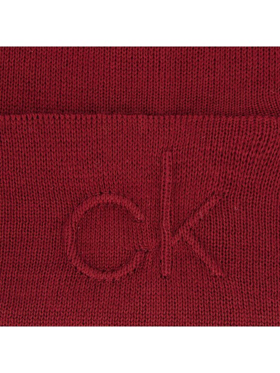Calvin Klein Calvin Klein Căciulă Ck Embossed Beanie K50K504092 Vișiniu