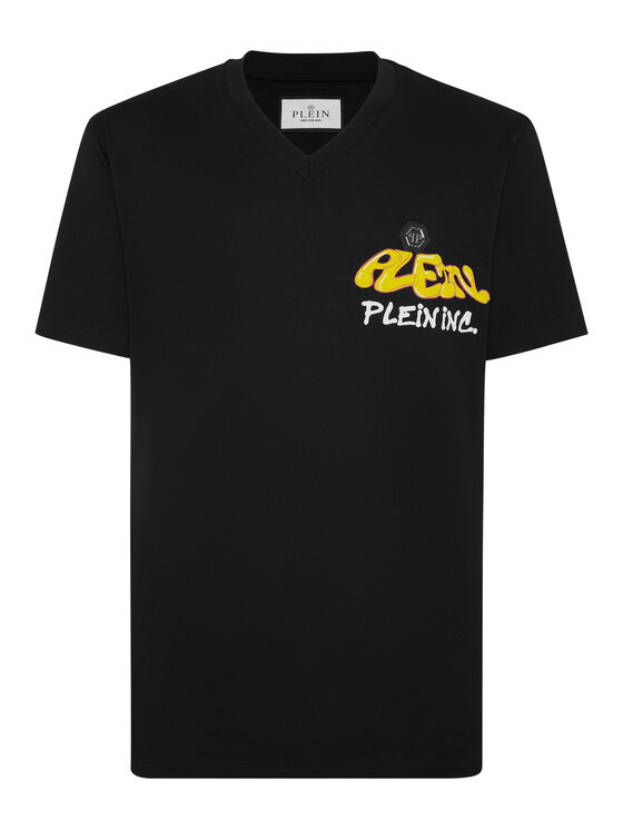 PHILIPP PLEIN PHILIPP PLEIN T-Shirt 15491 Czarny Regular Fit