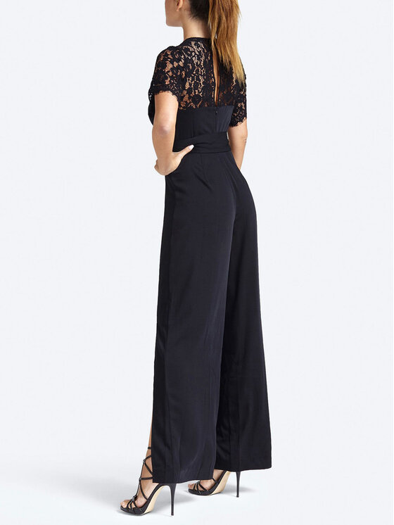 Guess Guess Kezeslábas W93K71 W8UO0 Fekete Regular Fit