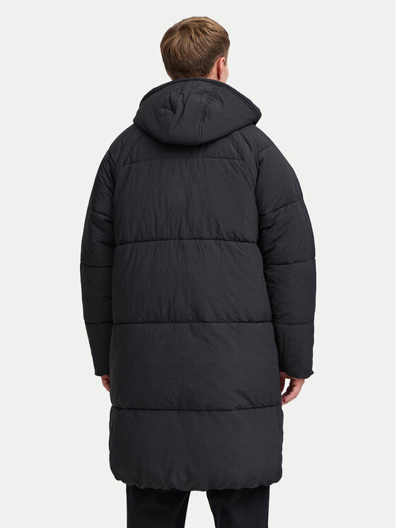 Solid Solid Žieminė striukė Milo 21108316 Juoda Regular Fit