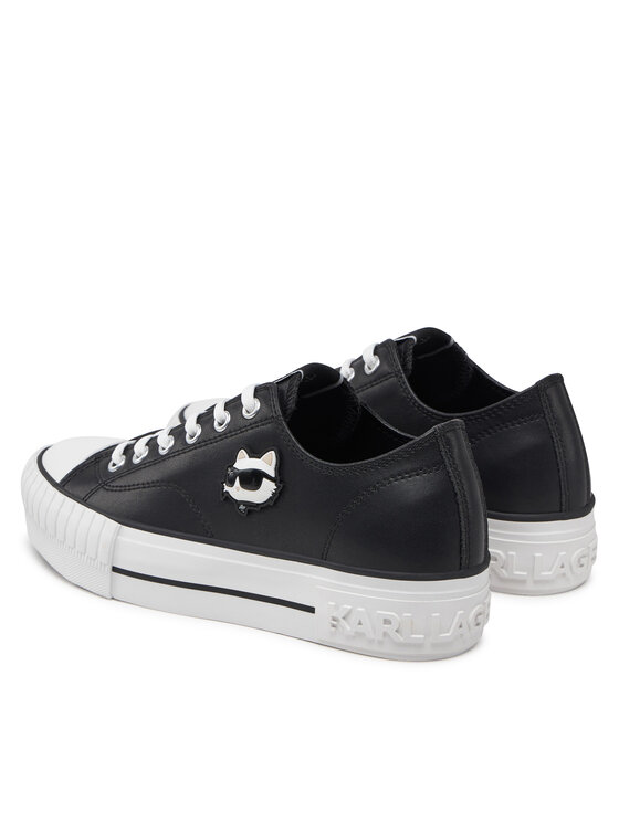 KARL LAGERFELD KARL LAGERFELD Tenisice Kampus Max KL60425T Crna
