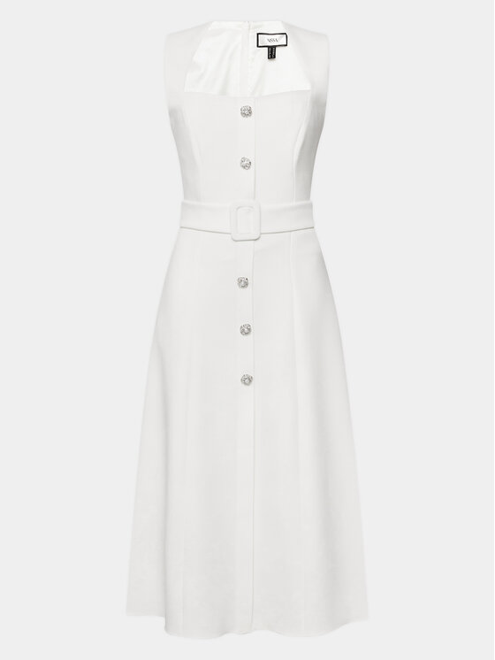 Nissa Nissa Koktélruha RC14788 Fehér Slim Fit
