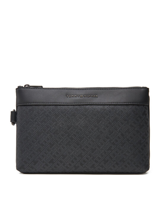 Geantă crossover Tommy Hilfiger Th Monogram Pouch AM0AM13529 Negru
