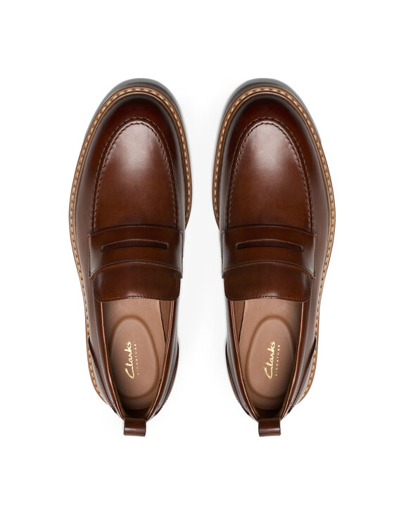Clarks Clarks Mokaszin Aldwin Step 26178430 Barna
