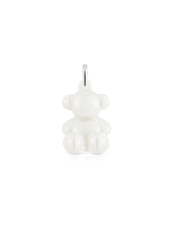 TOUS TOUS Висулка Bold Bear 1004446200 Бял