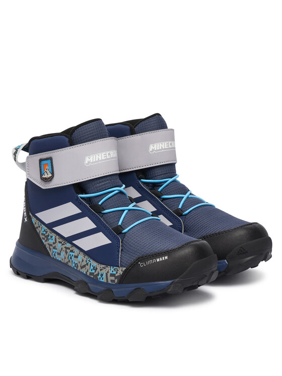 adidas adidas Trekkings Minecraft Terrex Snow Cf Climawarm Winter Shoes Kids KJ6489 Albastru