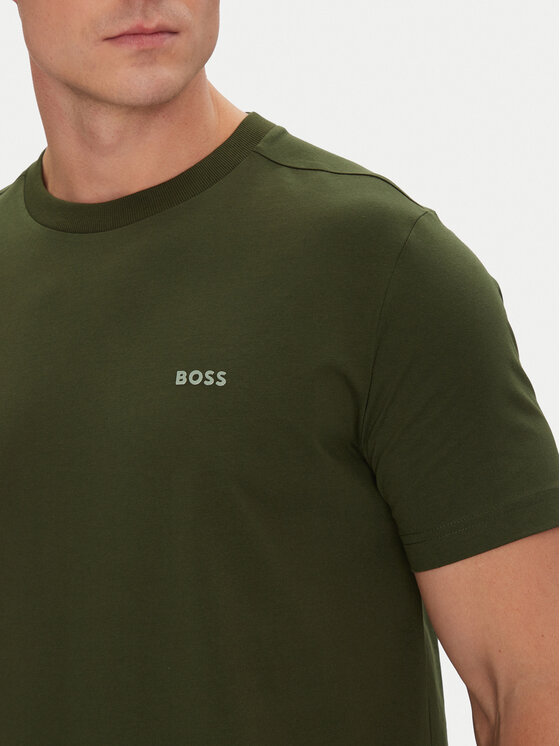 BOSS BOSS Футболка 50506373 Зелений Regular Fit