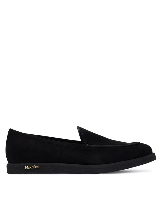 Max Mara Max Mara Mokasíny Softymoc 2524526251600 Černá
