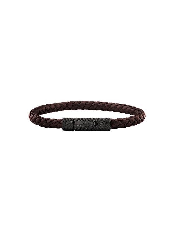 Breil Breil Bransoletka LEATHER BLOOM Brązowy