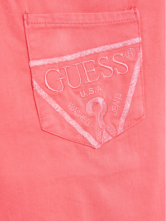 Guess Guess Sukienka codzienna J3GK00 WFGB0 Różowy Regular Fit