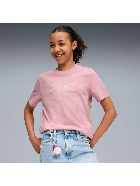 Puma Puma T-Shirt 685805 Różowy Regular Fit