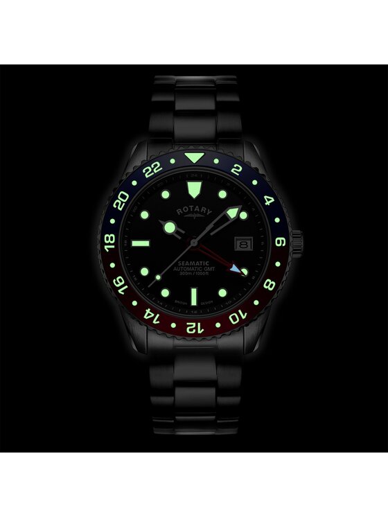 Rotary Rotary Hodinky GB04378/95 Strieborná