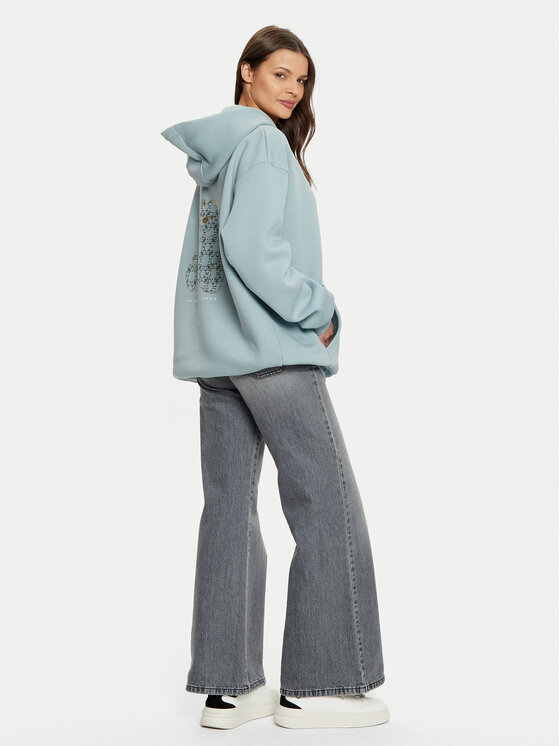Guess Guess Sweatshirt V4BQ22 KCHX0 Blau Regular Fit