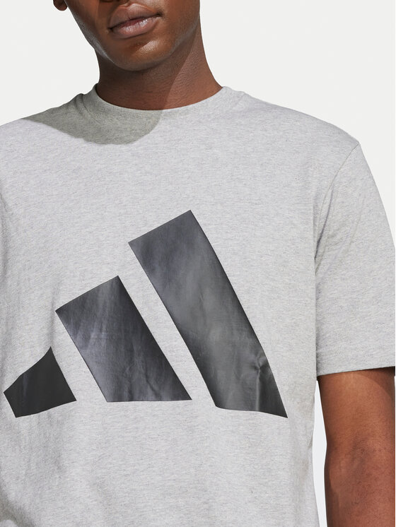 adidas adidas Majica Essentials Big Logo JE8948 Siva Regular Fit