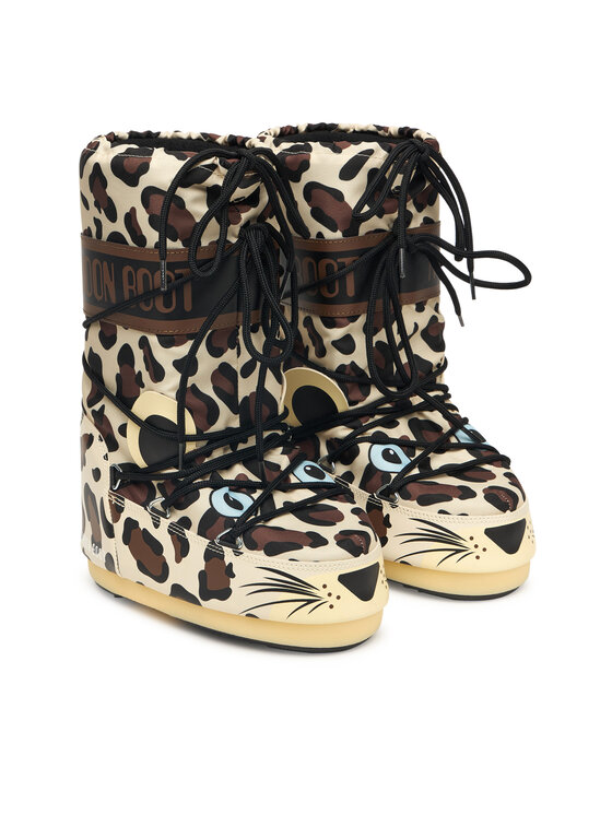Moon Boot Moon Boot Škornji za sneg Mb Icon Animal 80D3400300 Rjava