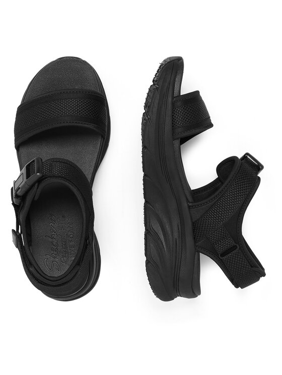 Skechers Skechers Szandál D'LUX WALKER 119824 BBK Fekete