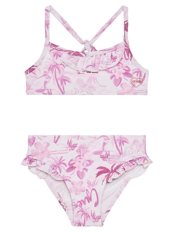 Guess Guess Jednodílné plavky J5GZ49 MC052 Růžová