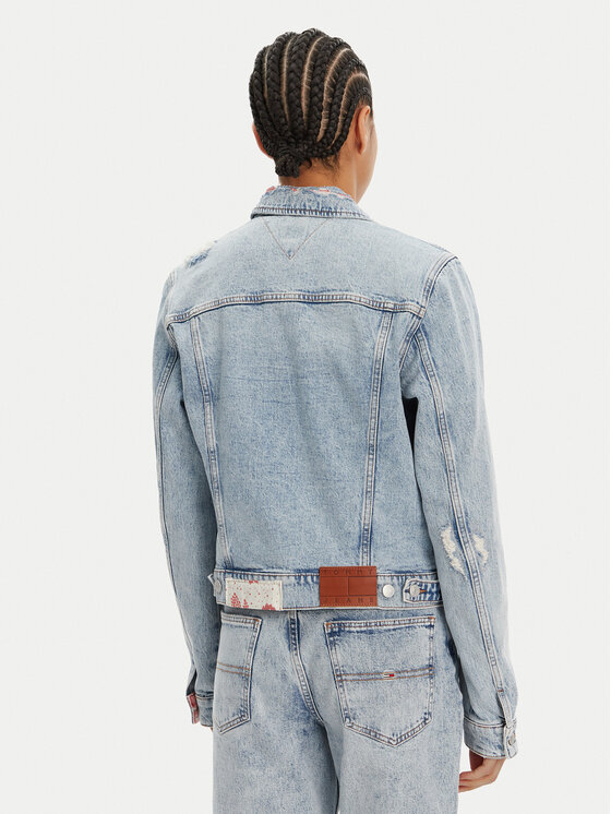 Tommy Jeans Tommy Jeans Farmer kabát Classic DW0DW20116 Kék Regular Fit