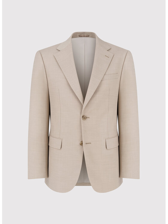 Pako Lorente Pako Lorente Marynarka P26SF-3G-011 Beżowy Slim Fit