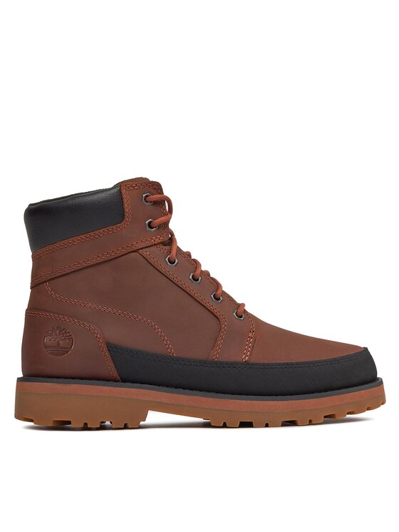 Timberland Timberland Pohodni čevlji Courma Kid Boot W/ Rand TB0A62WNF131 Rjava
