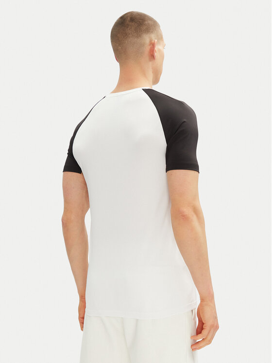 BOSS BOSS Majica 50539114 Bela Slim Fit