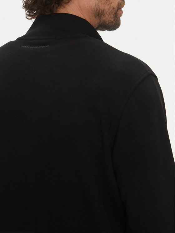 KARL LAGERFELD KARL LAGERFELD Mikina 705712 500900 Čierna Regular Fit