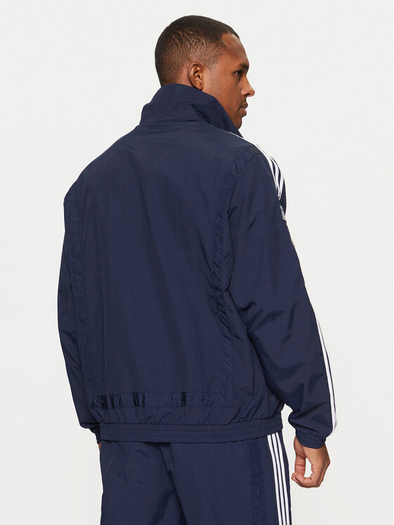 adidas adidas Prijelazna jakna Adibreak JD4271 Tamnoplava Loose Fit