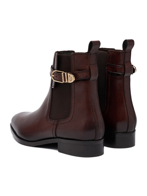 U.S. Polo Assn. U.S. Polo Assn. Gležnjarji Chelsea EO-LOUIS001W/GL1 Temno rjava