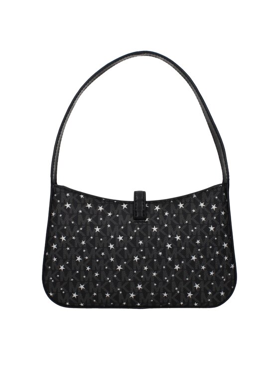 Michael Kors Michael Kors Torebka Black Fabric Hand Czarny