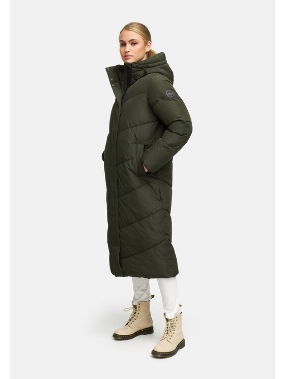 Marikoo Marikoo Kurtka zimowa Ranjaa Zielony Regular Fit