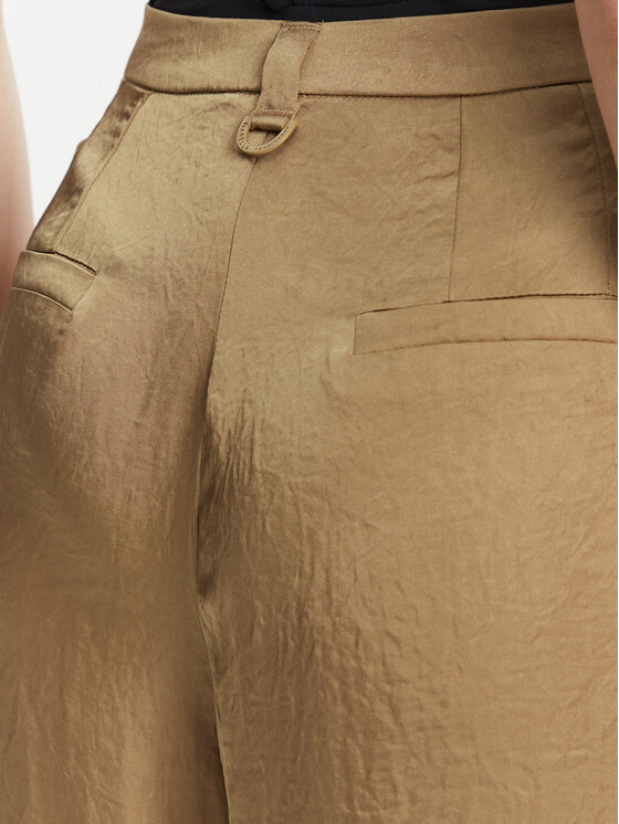 Marella Marella Palazzo bikses Silico 2513131125 Bēšs Wide Leg