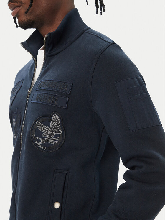Aeronautica Militare Aeronautica Militare Sweatshirt 262FE2143UF00686 Dunkelblau Regular Fit