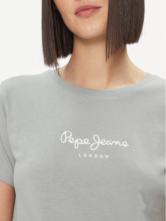 Pepe Jeans Pepe Jeans T-shirt Wendy PL505480 Zelena Regular Fit