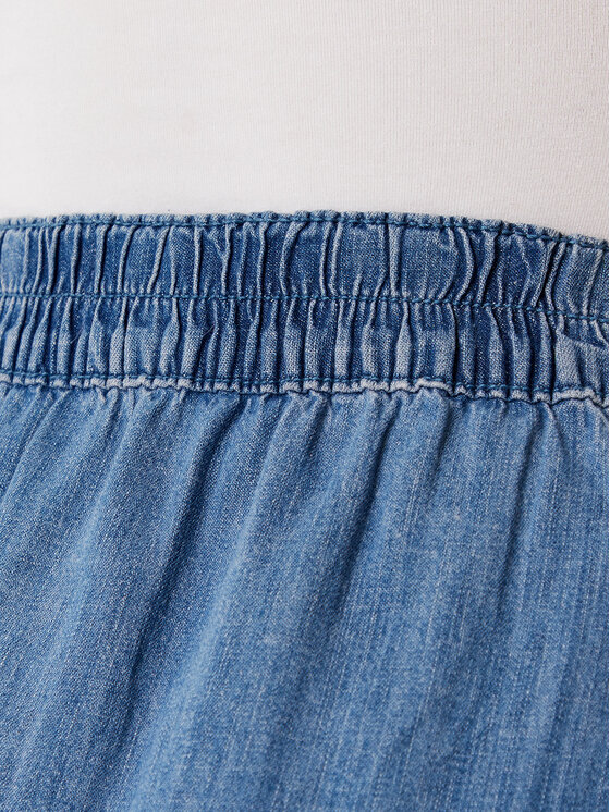 United Colors Of Benetton United Colors Of Benetton Trapezförmiger Rock 4KOWD004Q Blau Regular Fit