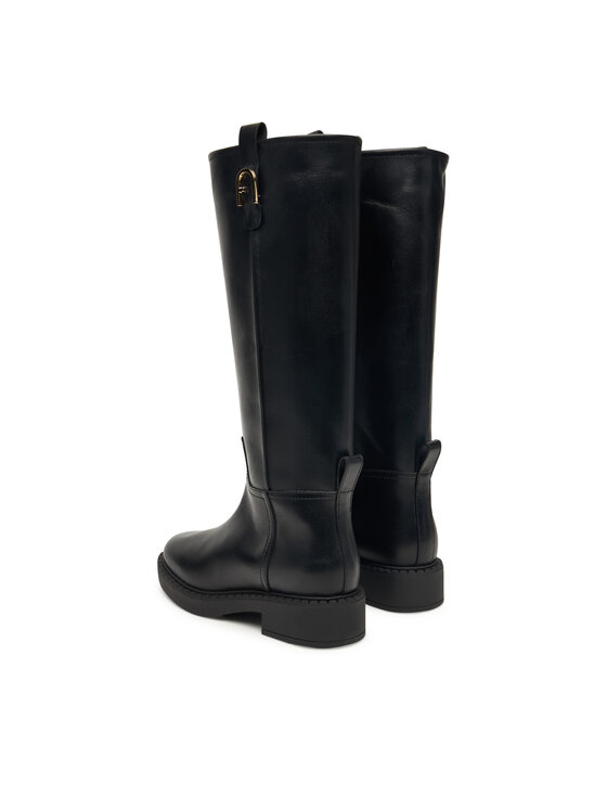 Furla Furla Μπότες New Legacy YK12FNL-BX4223-O6000-1-007-20-AL-3600 S Μαύρο