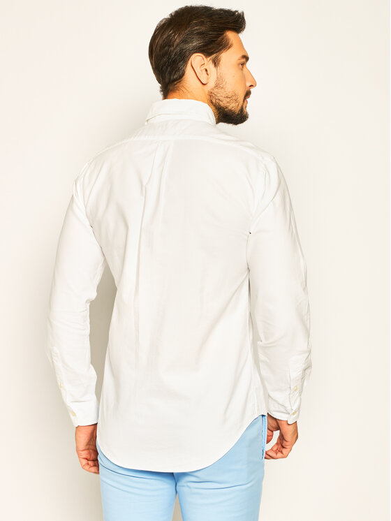 Polo Ralph Lauren Polo Ralph Lauren Cămașă Core Replen 710549084 Alb Slim Fit