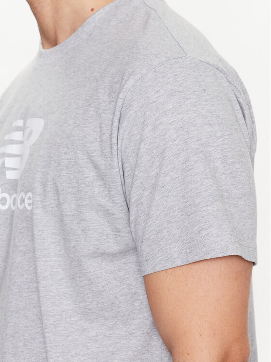 New Balance New Balance T-krekls MT31541 Pelēks Relaxed Fit