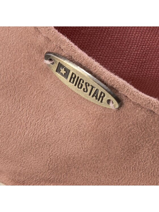 Big Star Shoes BIG STAR Espadrilles W274234 Rose